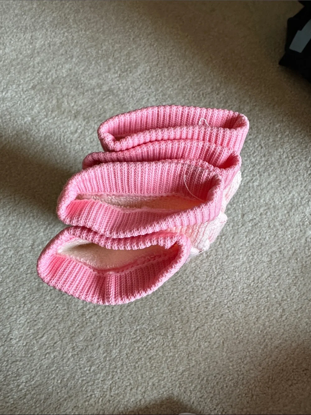 Alpine Design Kids' Pink Snow Socks - 2 pack - kid size 10-4